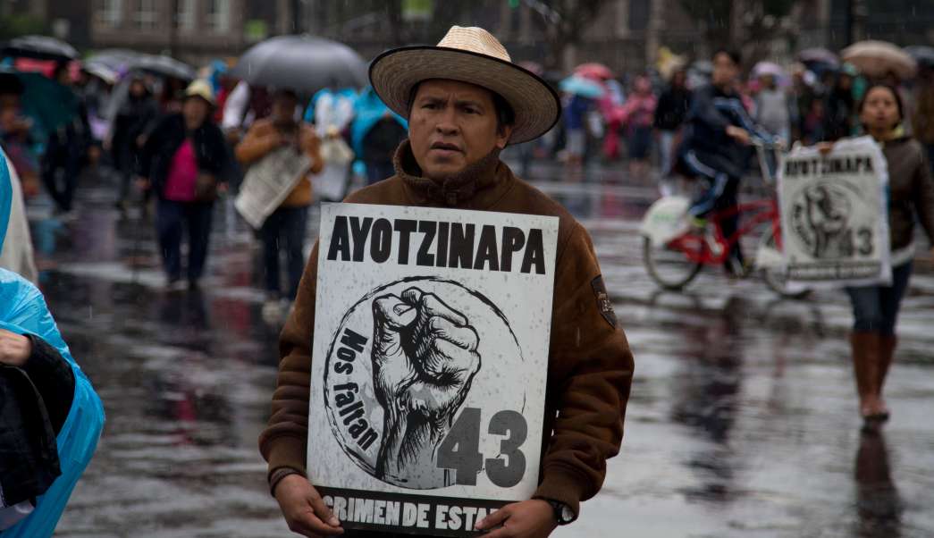 Protesta marcha Ayotzinapa