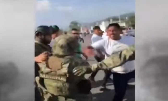 Protesta Ciudad Guzmán contra Marina