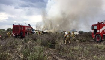 Se desploma avión de Aeroméxico