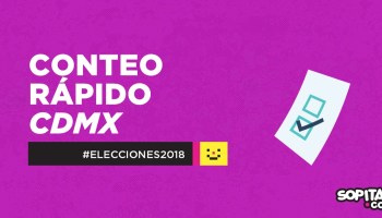 #Elecciones2018 Acá el Conteo Rápido de la Ciudad de México