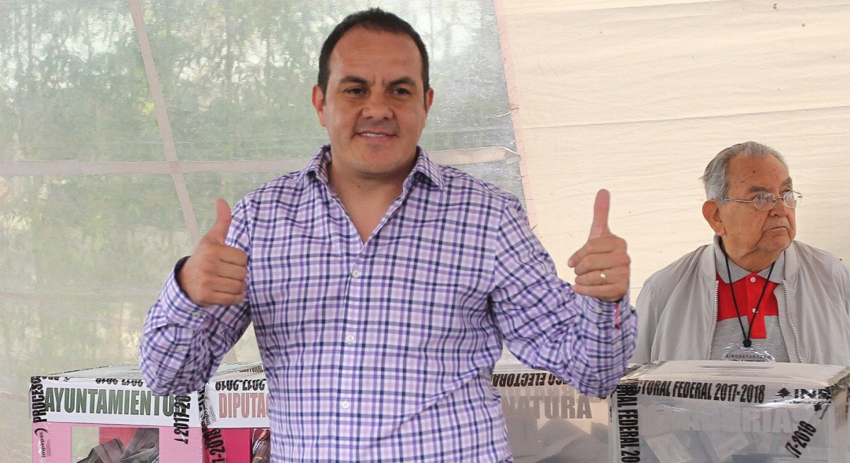 Cuauhtemoc Blanco Gobernador de Morelos