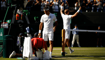 ¡Wimbledon sin 'Rey'! Roger Federer fue eliminado por Kevin Anderson