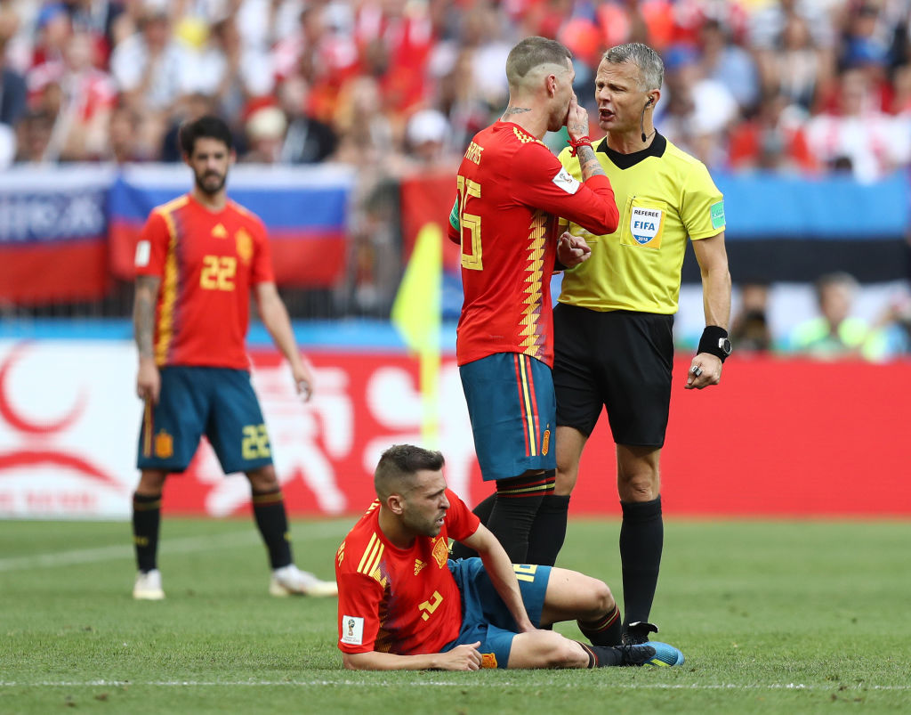 Imágenes de Sergio Ramos con España