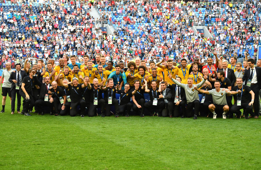 20 fotos de la premiación de tercer lugar de Bélgica en Rusia 2018