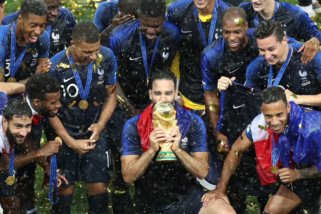 25 fotos de la premiación de Francia Campeón del Mundo en Rusia 2018