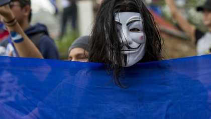 Protestas en Nicaragua Casa Blanca