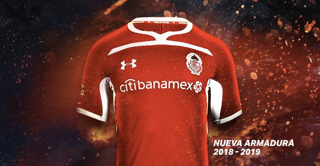 Nuevo jersey toluca hot sale