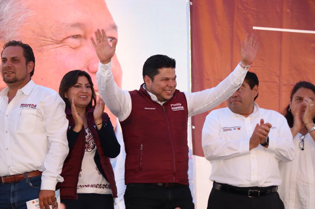 Gabriel Biestro, dirigente de Morena en Puebla