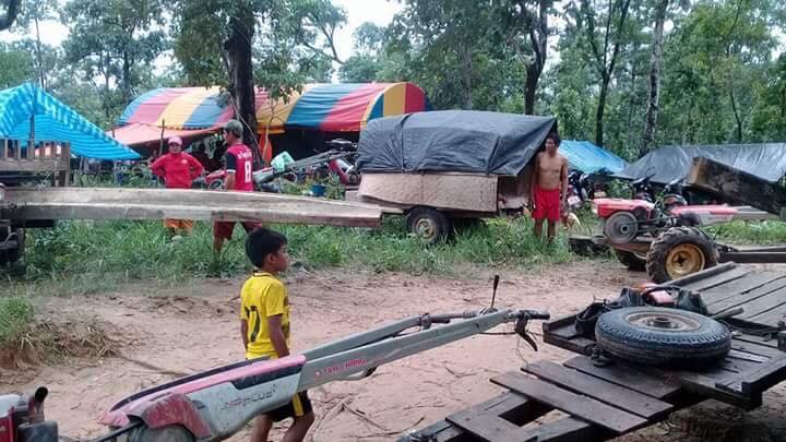 Derrumbe en presa deja inundación en Laos