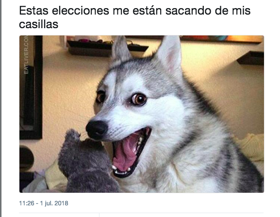 Porque no perdonan nada: Así los memes de las elecciones 2018