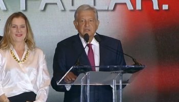 Primer mensaje de AMLO como presidente electo