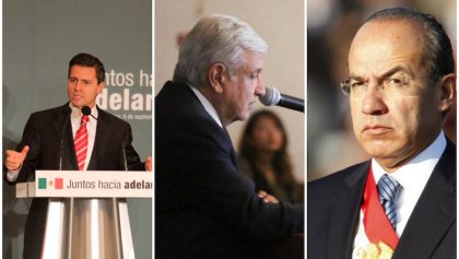 Antes de AMLO, EPN y Calderón también tuvieron su proceso transición