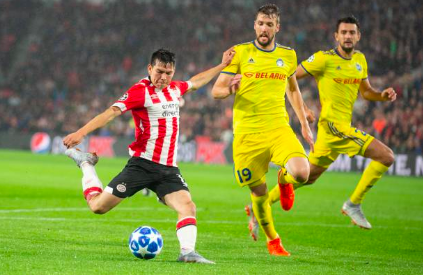 El Chucky Lozano vuelve a marcar gol con el PSV en Champions League