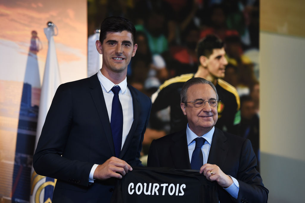 15 imágenes de la presentación de Thibaut Courtois con el Real Madrid