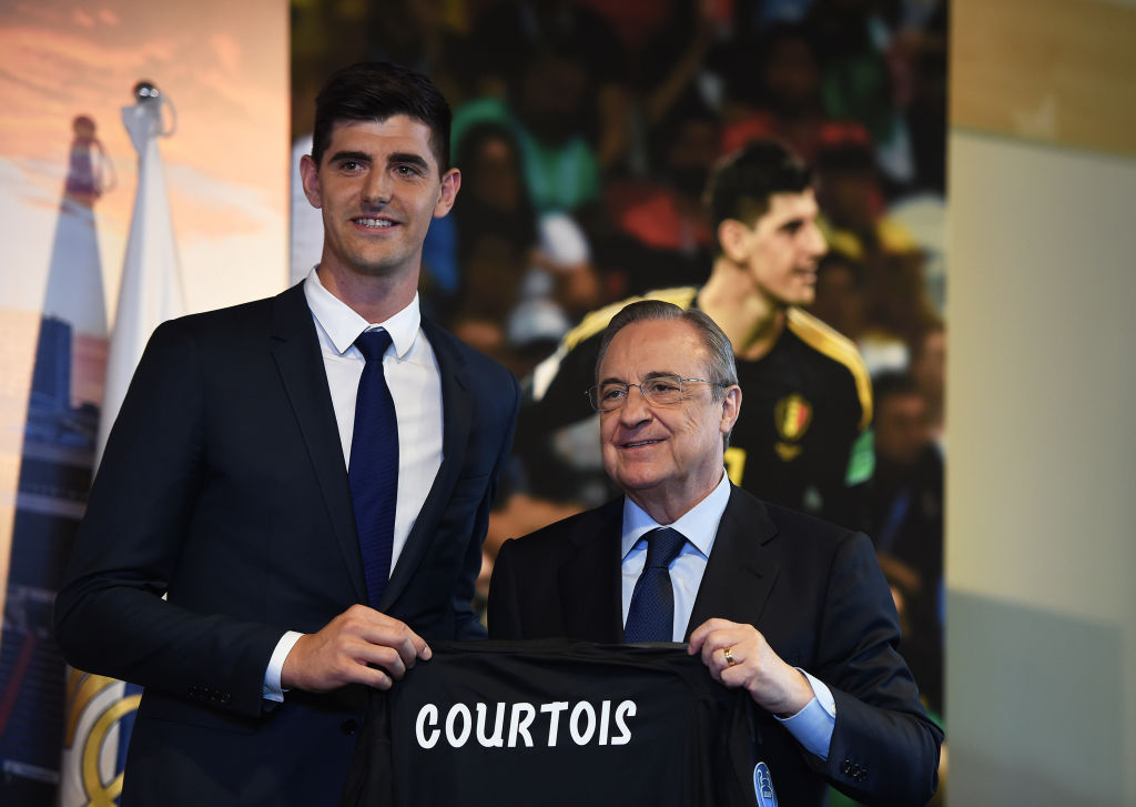 15 imágenes de la presentación de Thibaut Courtois con el Real Madrid