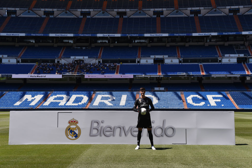 15 imágenes de la presentación de Thibaut Courtois con el Real Madrid