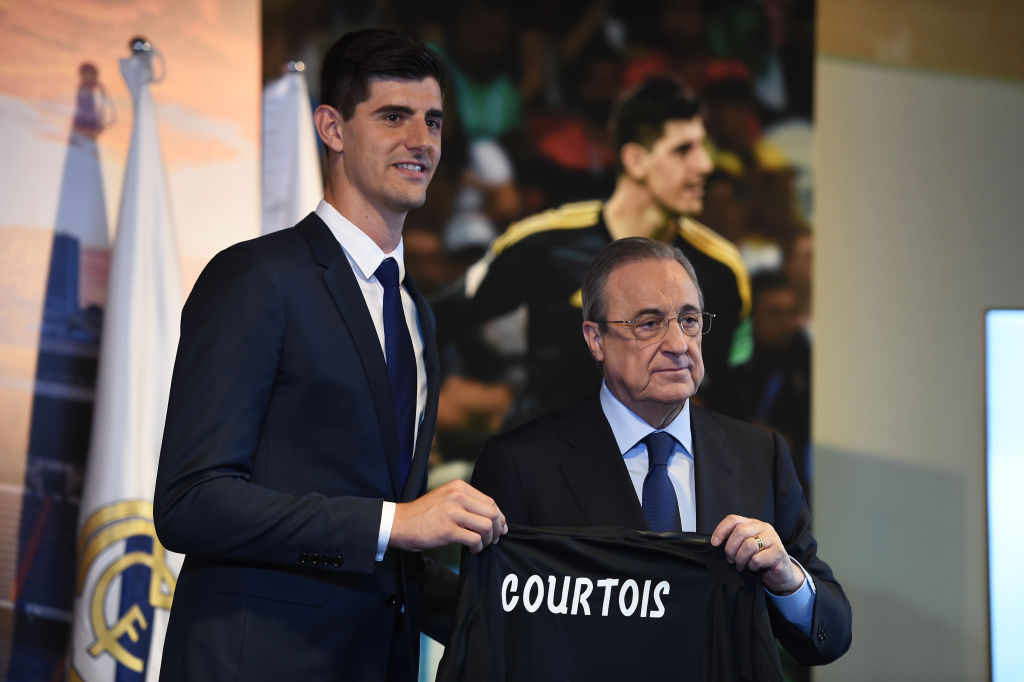 15 imágenes de la presentación de Thibaut Courtois con el Real Madrid