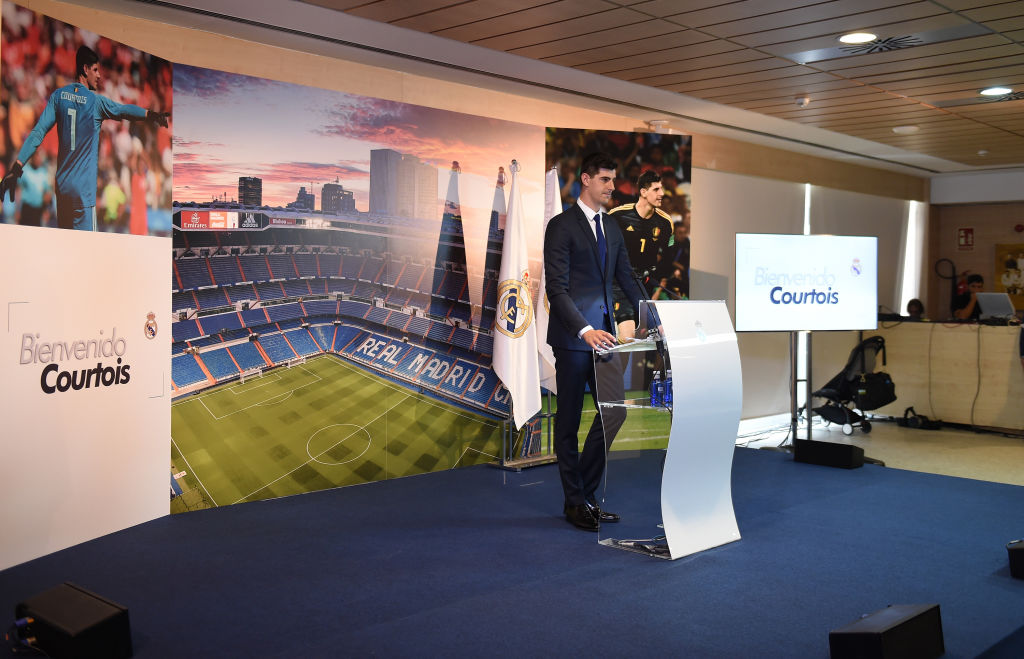 15 imágenes de la presentación de Thibaut Courtois con el Real Madrid