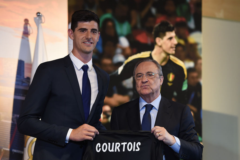 15 imágenes de la presentación de Thibaut Courtois con el Real Madrid