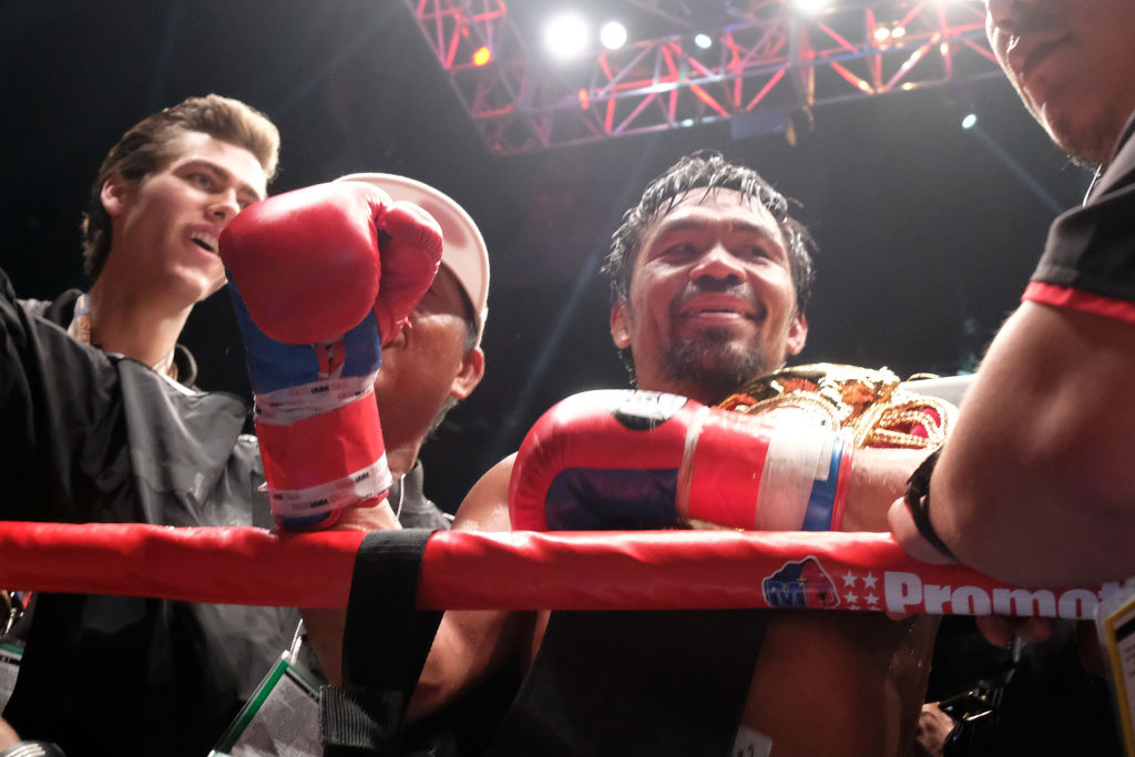 Manny Pacquiao se reunió con Bob Arum y genera intriga por posible regreso