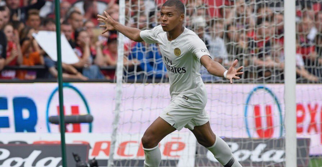 Checa el golazo de Kylian Mbappé para rescatar al PSG frente al Guingamp