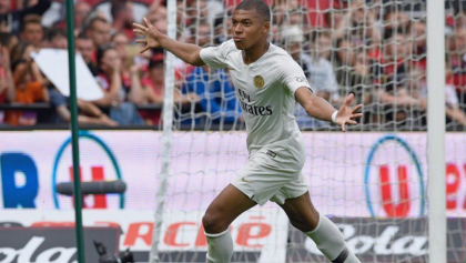 Checa el golazo de Kylian Mbappé para rescatar al PSG frente al Guingamp