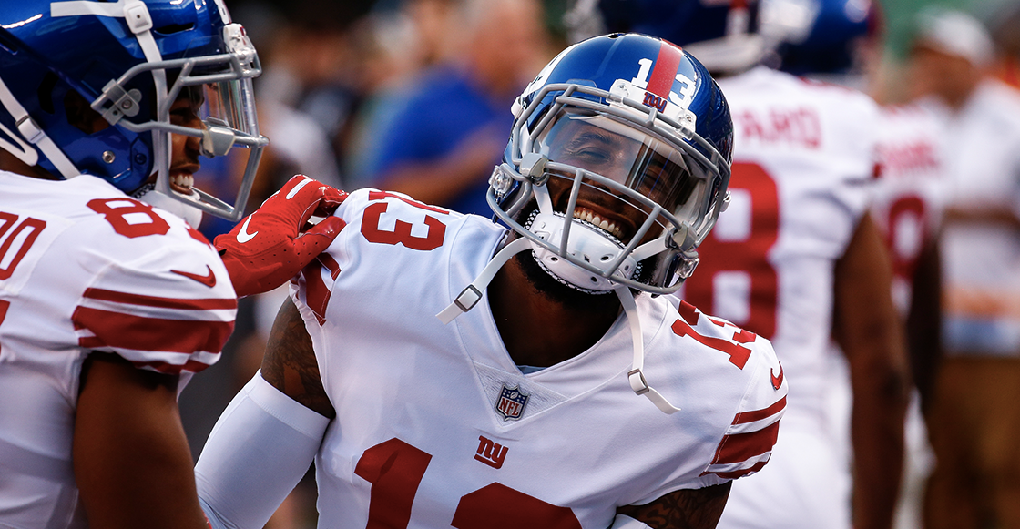 ¡De récord! Odell Beckham Jr. extiende contrato millonario con los Giants