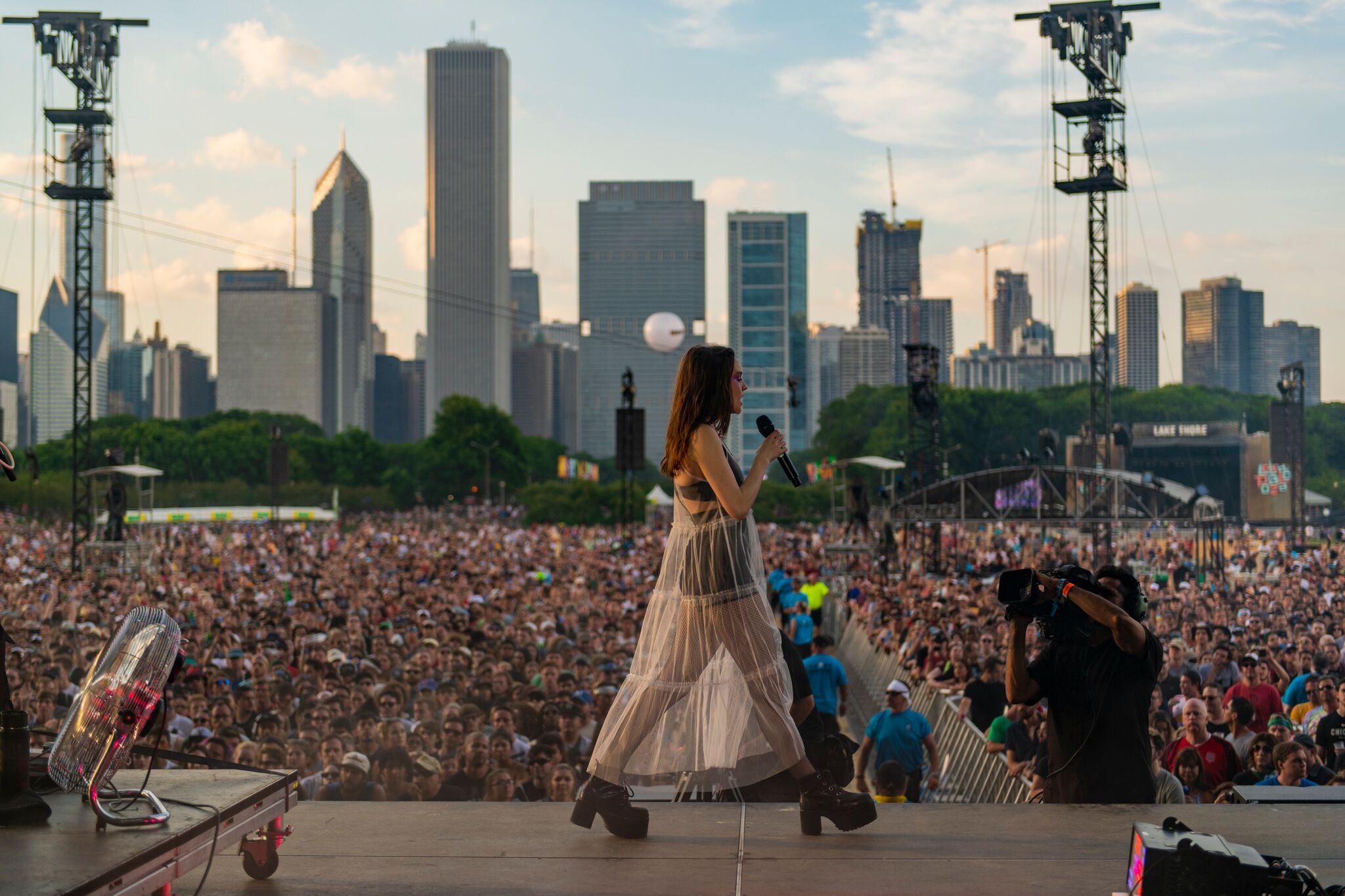 Chvrches en Lollapalooza