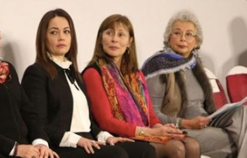 Diana Álvarez, Tatiana Clouthier y Olga Sánchez