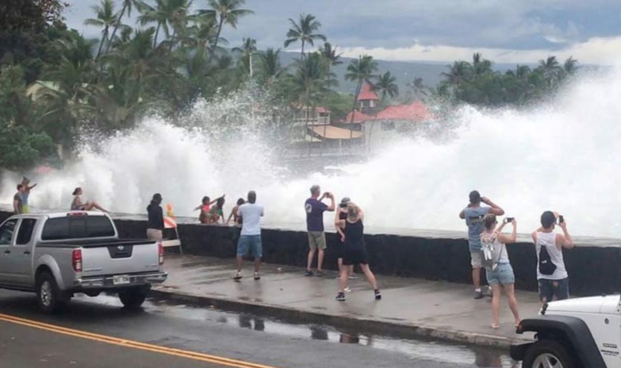 En imágenes: El destructor paso del huracán 'Lane' en Hawaii