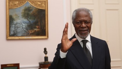 Kofi Annan, ex secretario general de la ONU