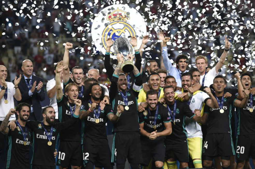 Así le fue al Real Madrid en la Supercopa de Europa con Cristiano y Zidane