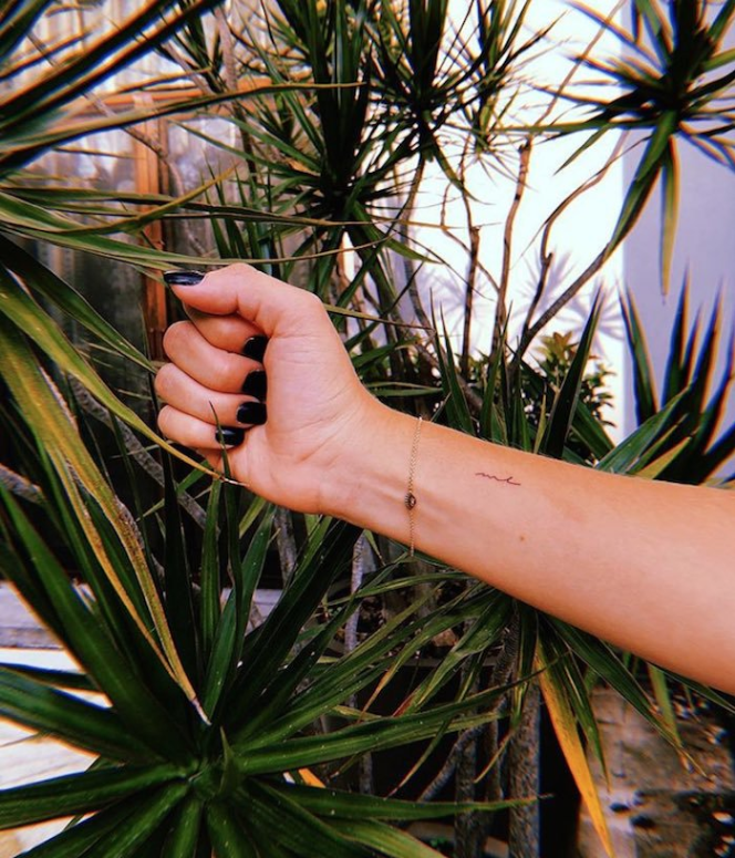 Tatuajes de las niñas Peña