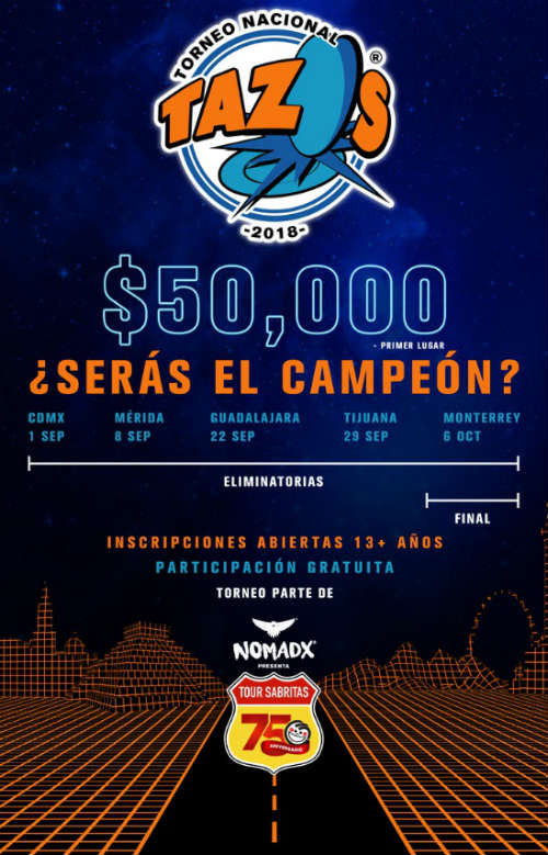 Habrá un Torneo Nacional de Tazos y nuestra infancia volvió de un… tazazo