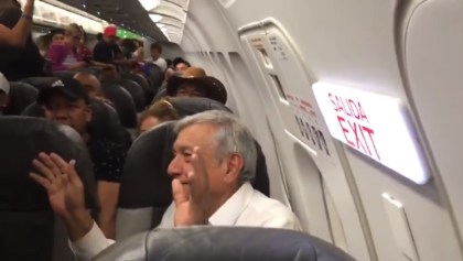 AMLO varado en Huatulco