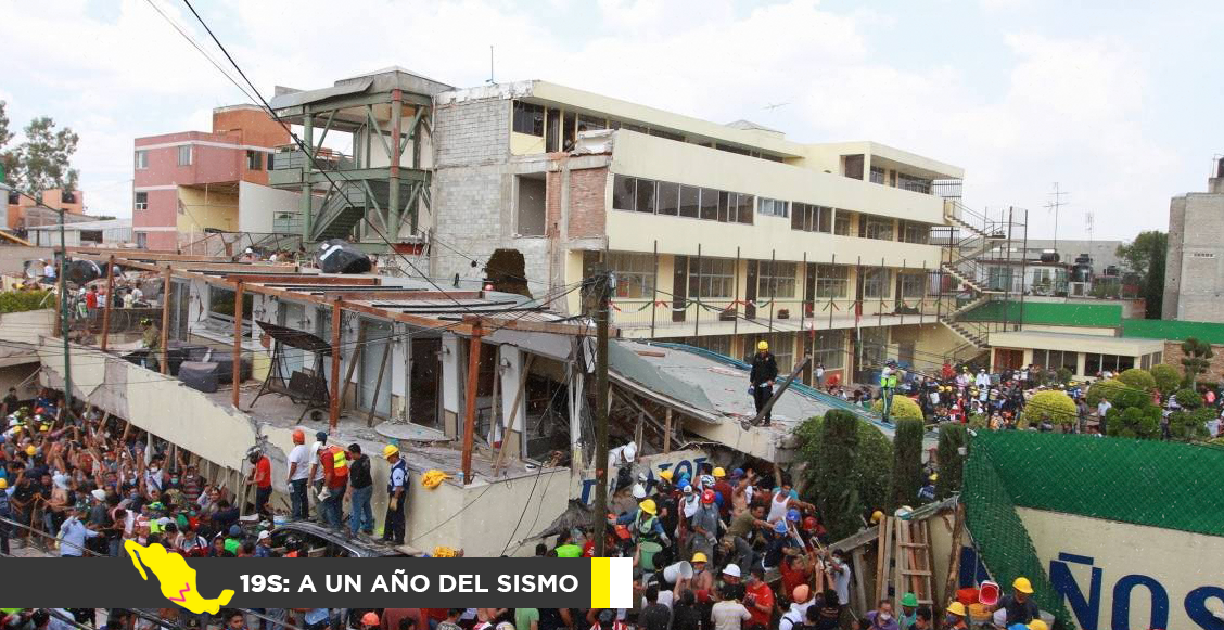 19S: A un año del sismo: Ni un Rébsamen más y la búsqueda de justicia