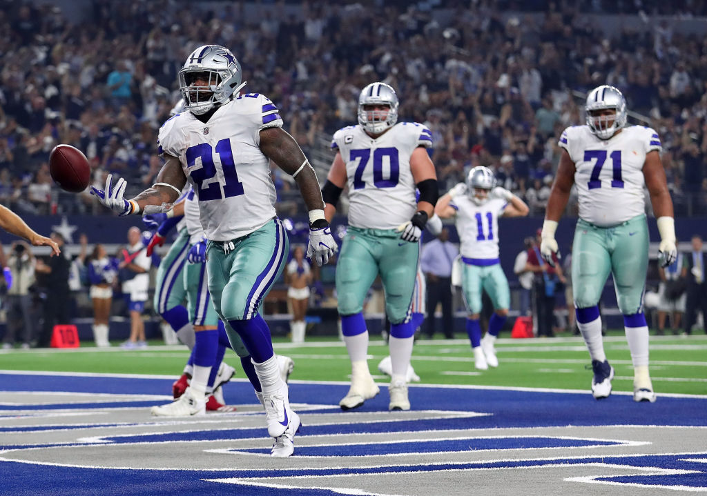 25 imágenes del triunfo de los Dallas Cowboys sobre los New York Giants