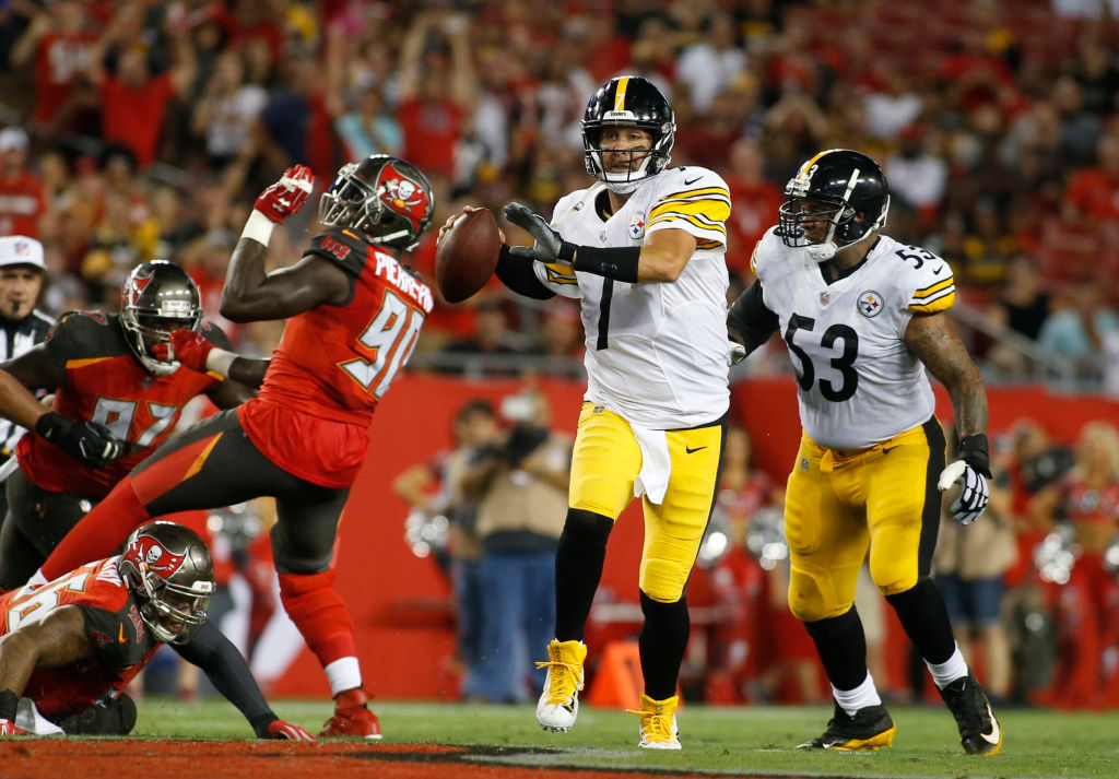 En imágenes el triunfo de los Pittsburgh Steelers sobre los Tampa Bay Buccaneers