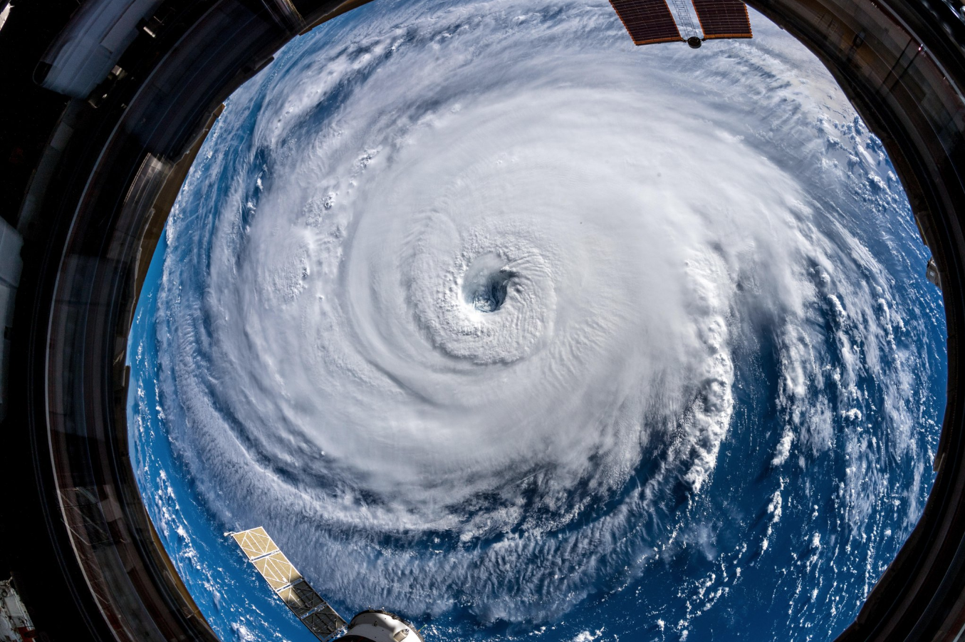 En imágenes: Así se ve el huracán 'Florence' desde el espacio