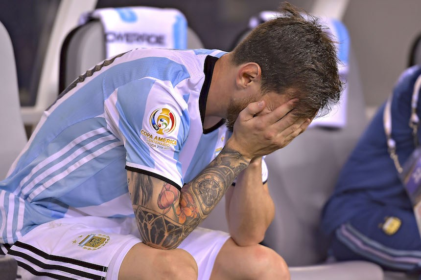 Así fue el día más triste en la vida de Lionel Messi con Argentina