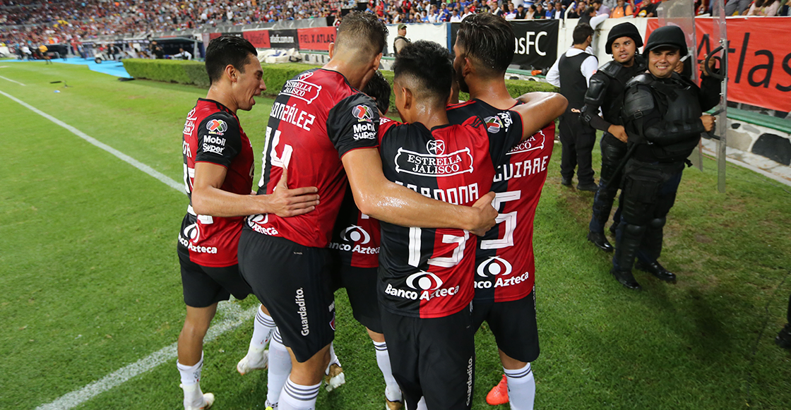 ¡Por fin! Este fue el primer gol del Atlas en el Apertura 2018