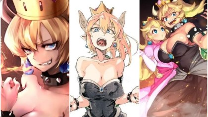 Princess Bowser - Fan arts