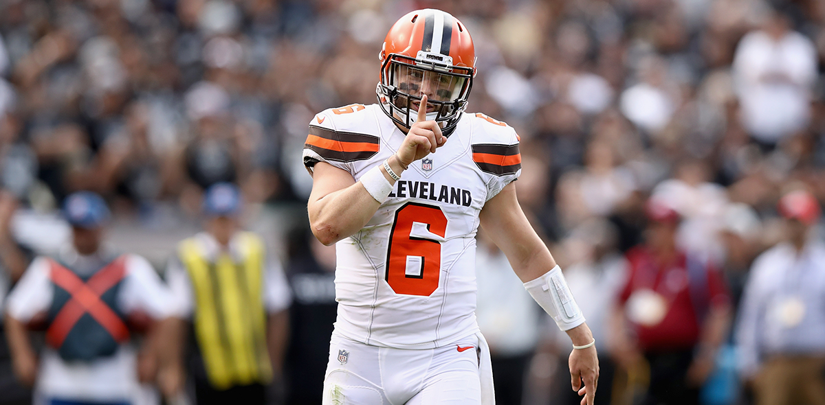 Baker Mayfield como QB de Browns