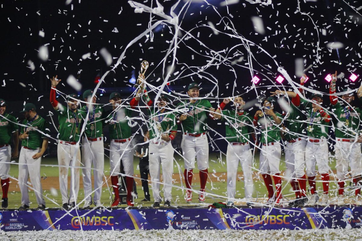 ¡Los monarcas! México se coronó Campeón del Mundial Sub-23 de beisbol