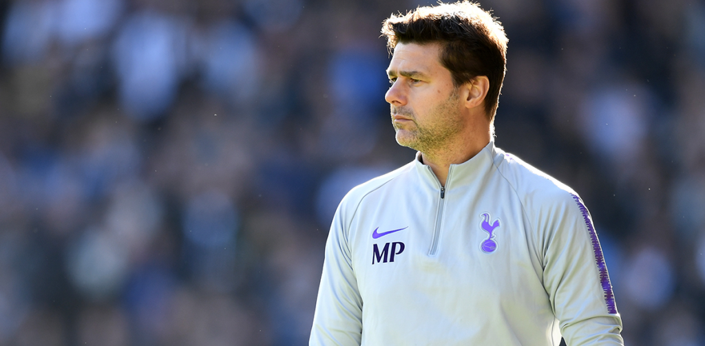 Mauricio Pochettino con el Tottenham