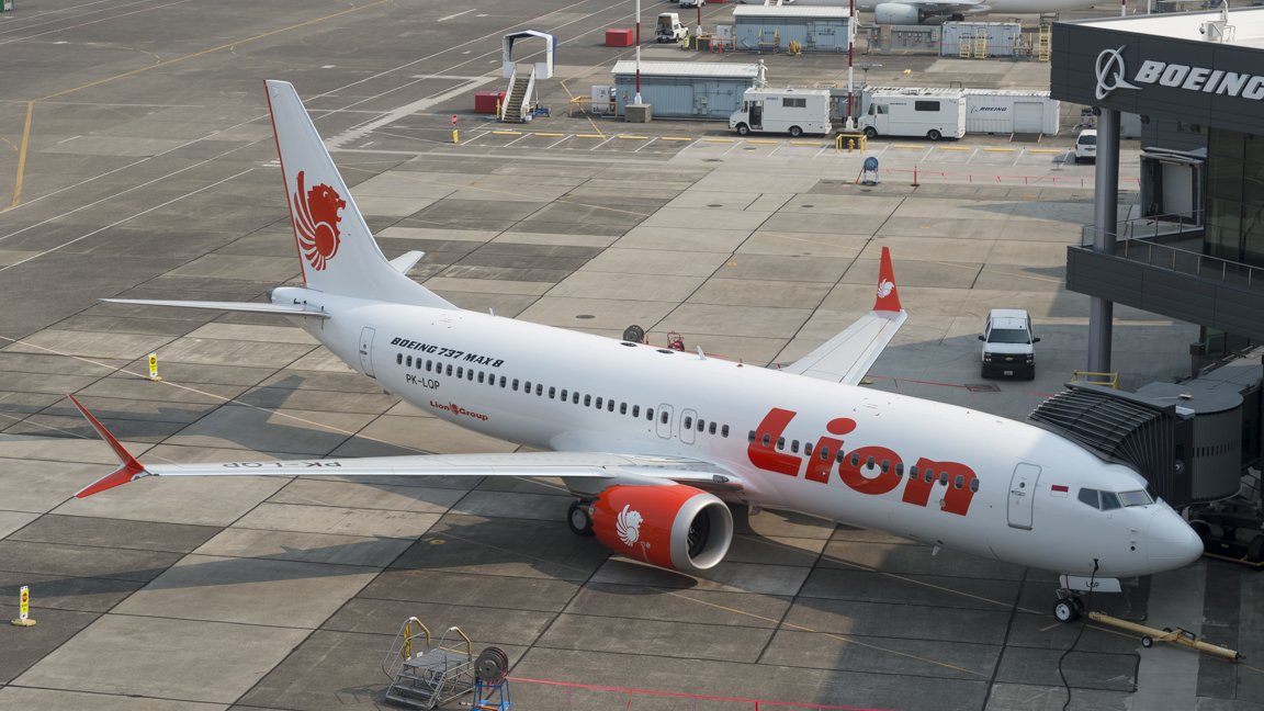 Avión de la empresa Lion Air