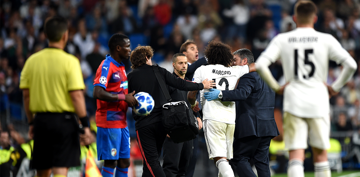 ¡Tranquilos todos! Marcelo se recupera y jugará el Clásico de España