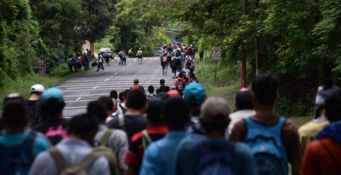 "Hay grupos delictivos infiltrados en la caravana migrante": Navarrete Prida