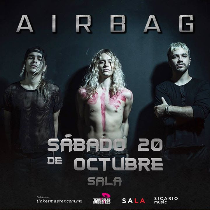 No se como voy a haceeeer: ¡Tenemos boletos y M&G para Airbag!