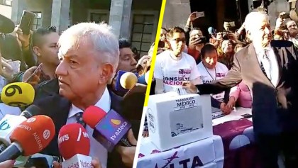 AMLO se va contra Loret de Mola por "pregonar miedo" sobre la consulta